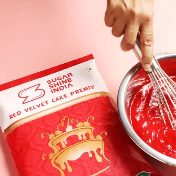 Sugar Shine Eggless Red Velvet Mix 1kg