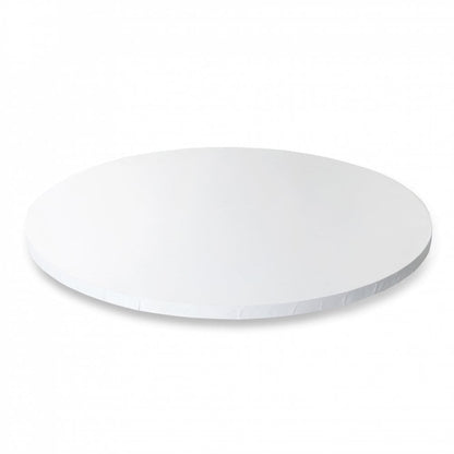 Premium Cake Drum/Thick Board Round Warm White 10mm