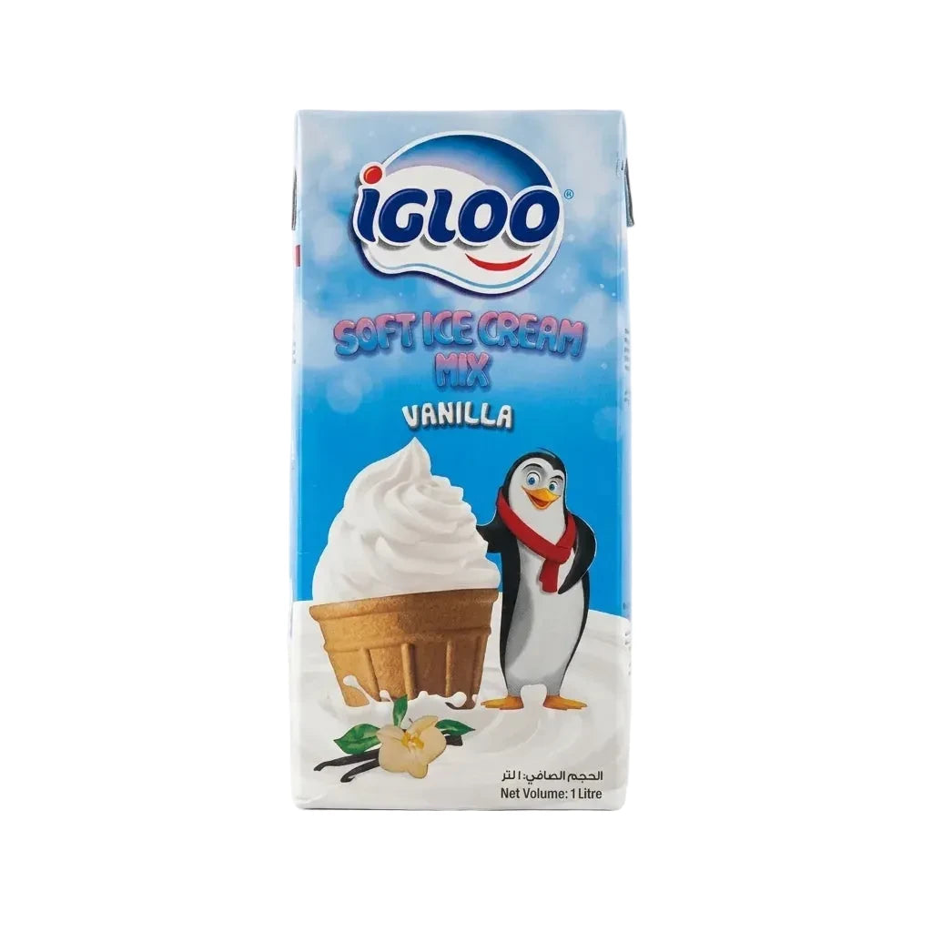 Igloo Vanilla Soft Ice Cream Mix 1L