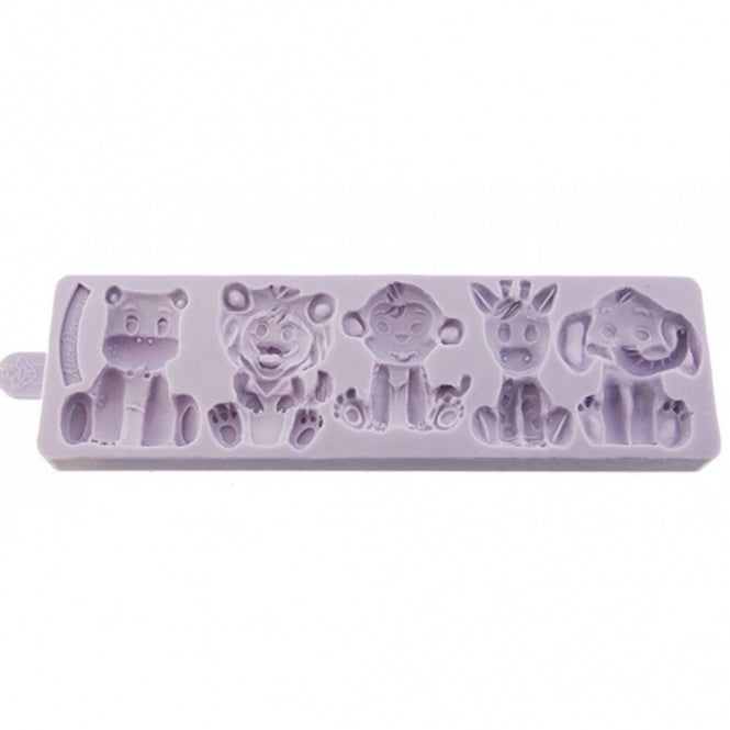 Jungle Animals Silicone Mould