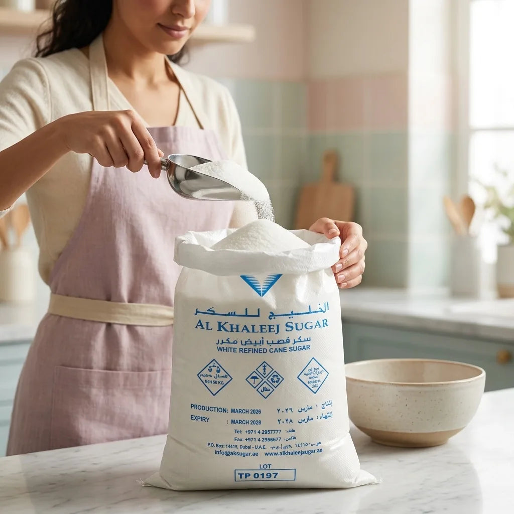 Al Khaleej White Refined Cane Sugar 50kg