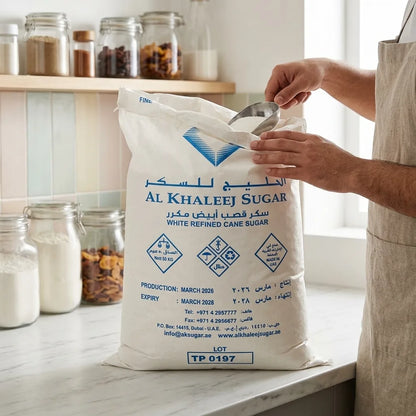 Al Khaleej White Refined Cane Sugar 50kg