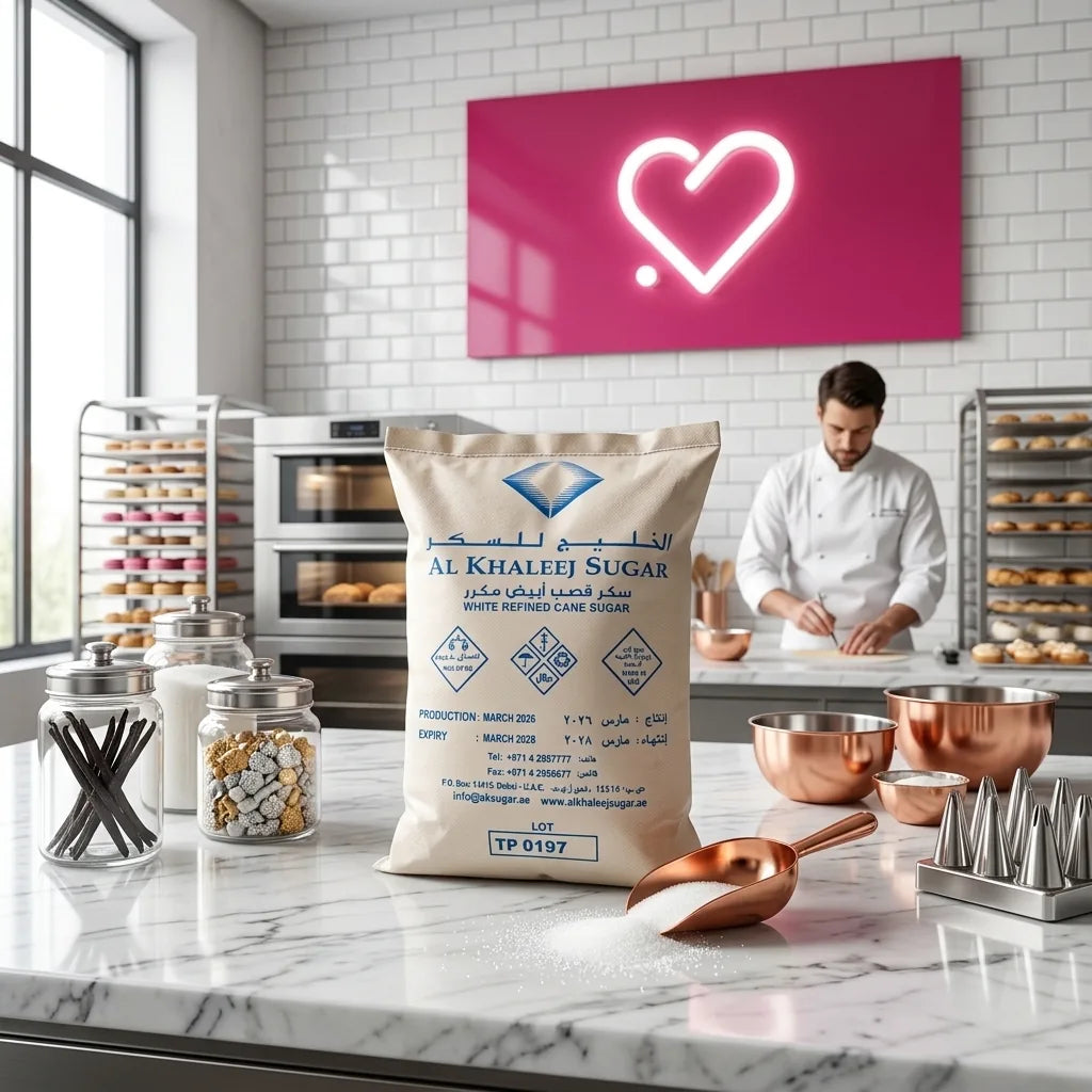 Al Khaleej White Refined Cane Sugar 50kg