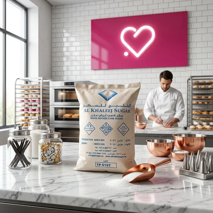 Al Khaleej White Refined Cane Sugar 50kg