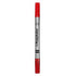 An image of a red edible ink pen from the brand Kopykake. The pen features a bright red cap and a silver barrel with the Kopykake logo printed on it. The design is streamlined, suitable for decorating baked goods or other edible items.