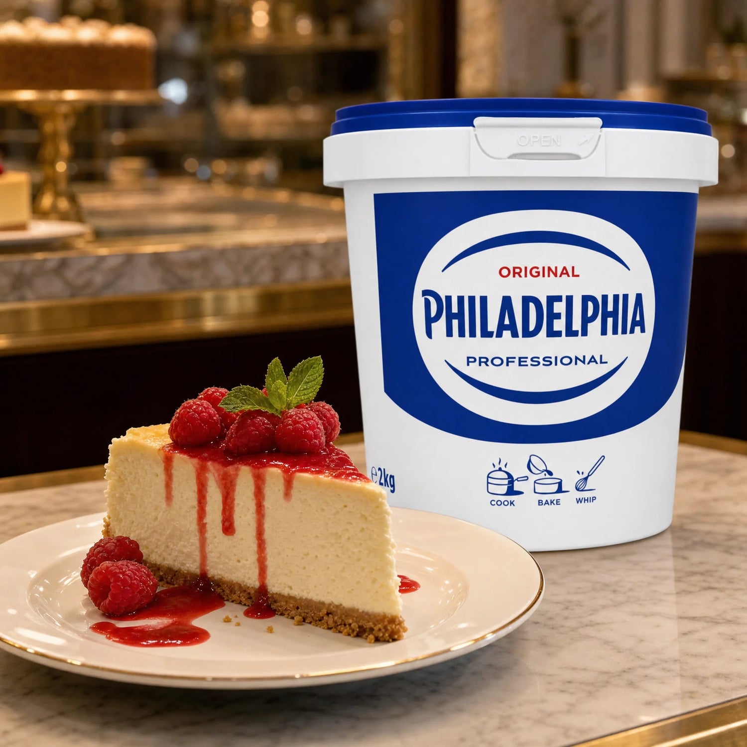 Kraft Philadelphia Professional Cream Cheese 2 KG