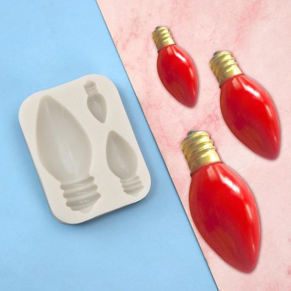 3D Light Bulb Silicone Mould