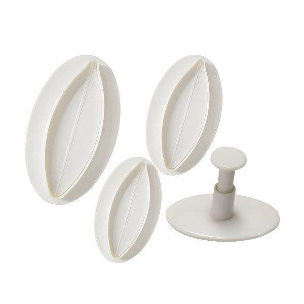 Plunger Cutter - Lily Shape - Set of 4 (No. 11B)