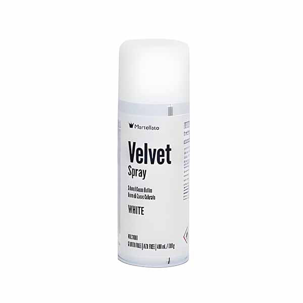 Martellato White Velvet Spray can