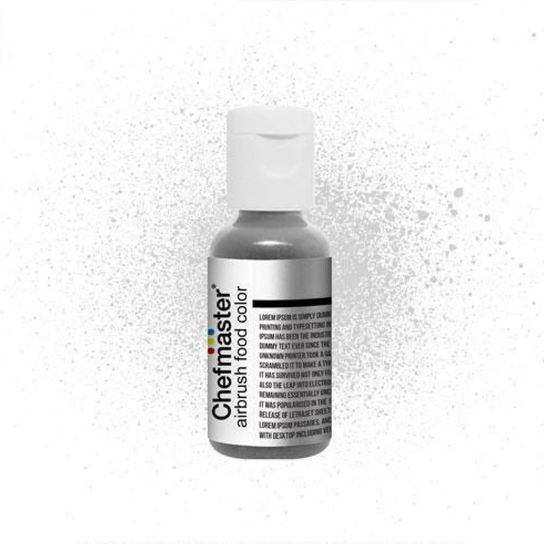 Chefmaster Airbrush Colors 20g - Metallic Silver