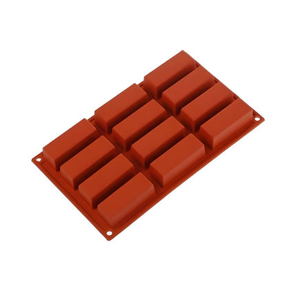 Mini Rectangle Cakes Mould - 12 Cavity