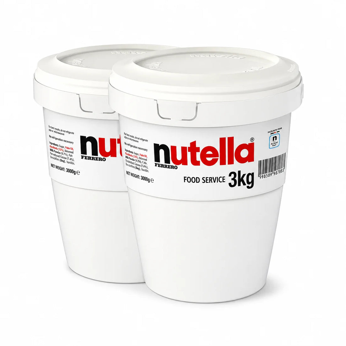 Nutella Hazelnut Spread With Cocoa 3kg
