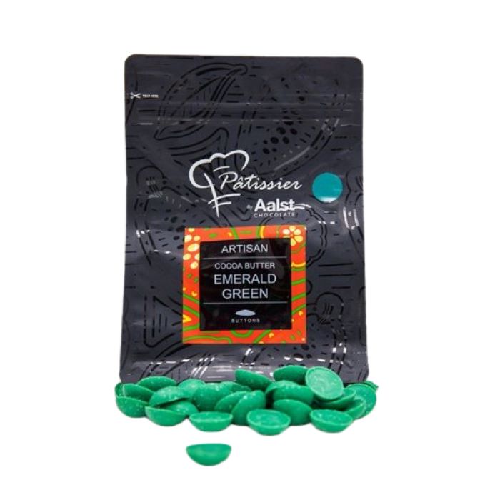 Patissier Coloured Cocoa Butter Emerald Green 200g