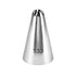 A metallic piping nozzle with a conical shape, featuring a fluted top and the number "133" printed on the side.