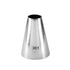 A stainless steel piping nozzle with a conical shape, featuring the number "361" printed on its side. The opening is wider at the top and narrows towards the bottom.