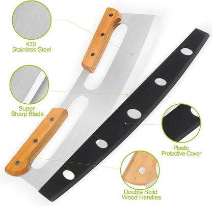 Professional Pizza Rocker Cutter