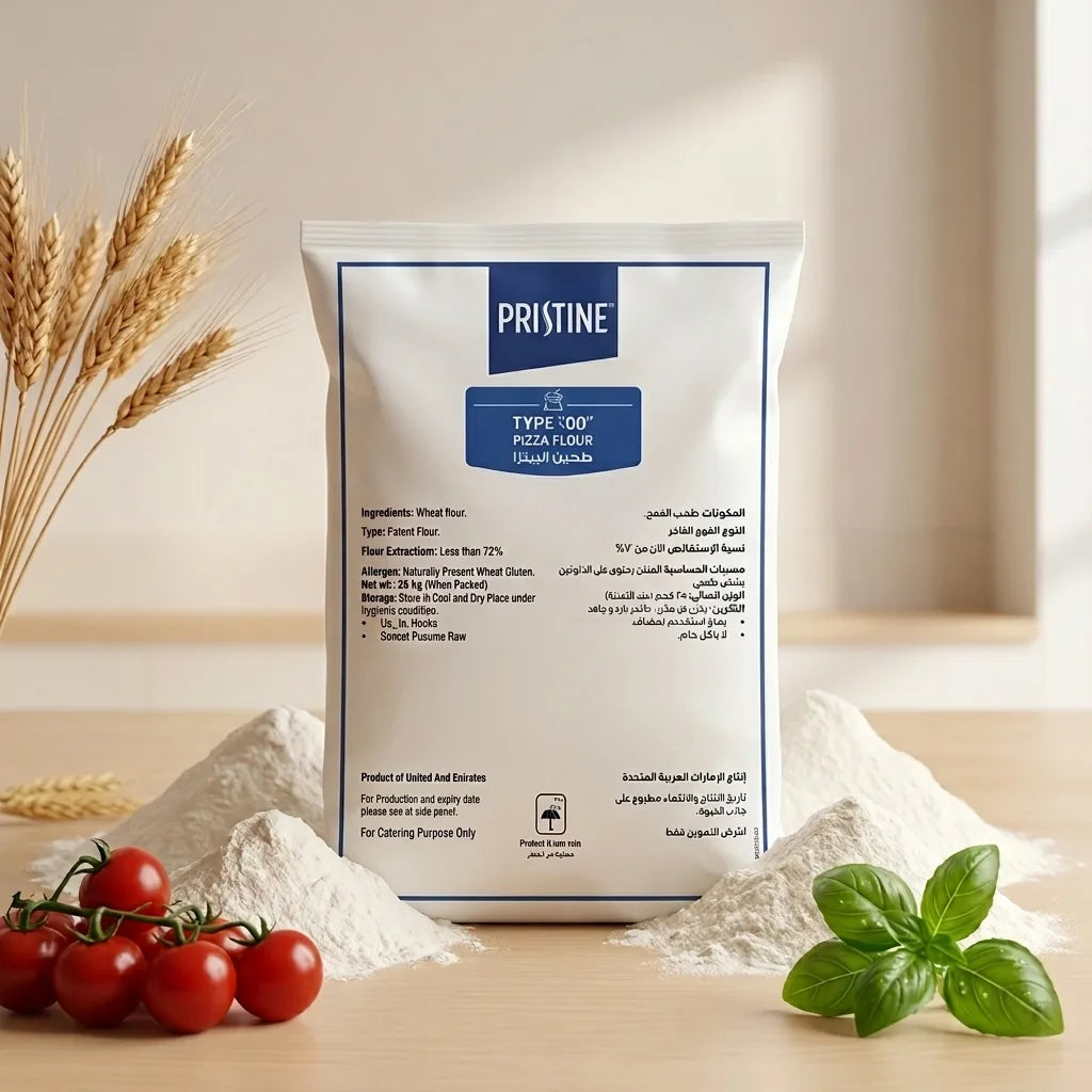 Pristine Type “00” Italian Style Pizza Flour 25kg