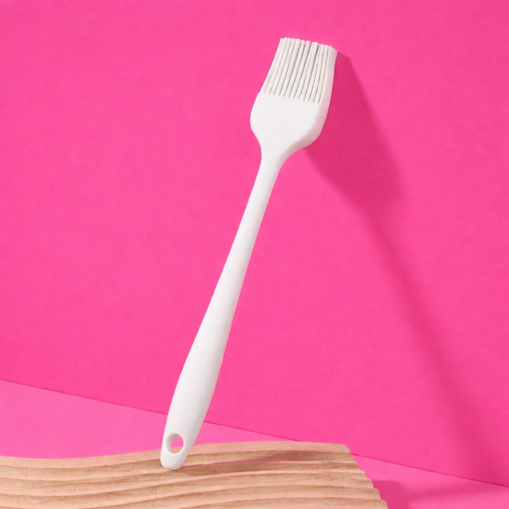 Professional Silicone White Pastry Brush