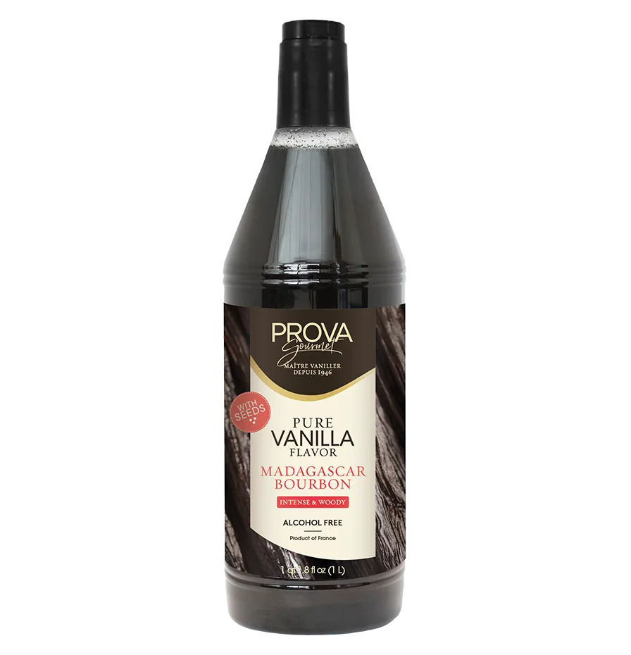 PROVA Gourmet Bourbon Madagascar Vanilla Extract With Seeds 1L