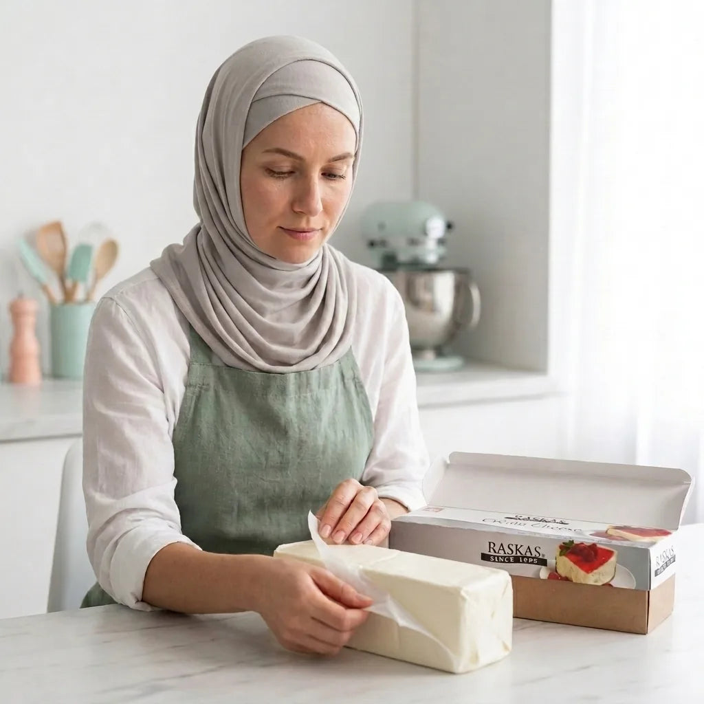 Raskas Cream Cheese Block 1.36kg