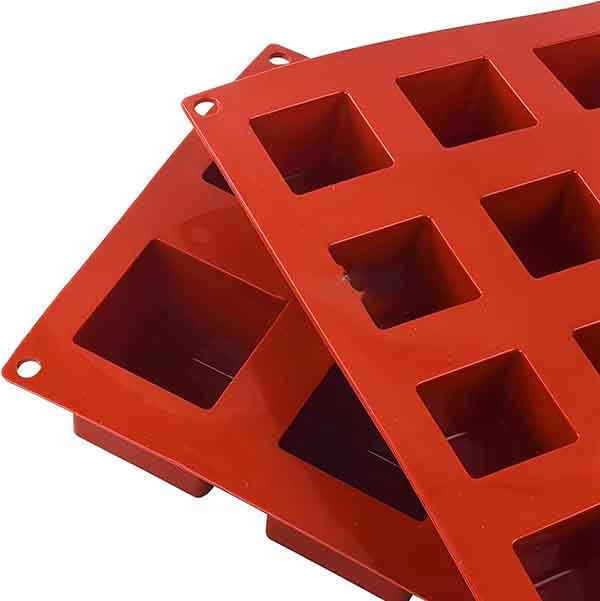 Square Cube Shape Silicone Mould (8 cavity)