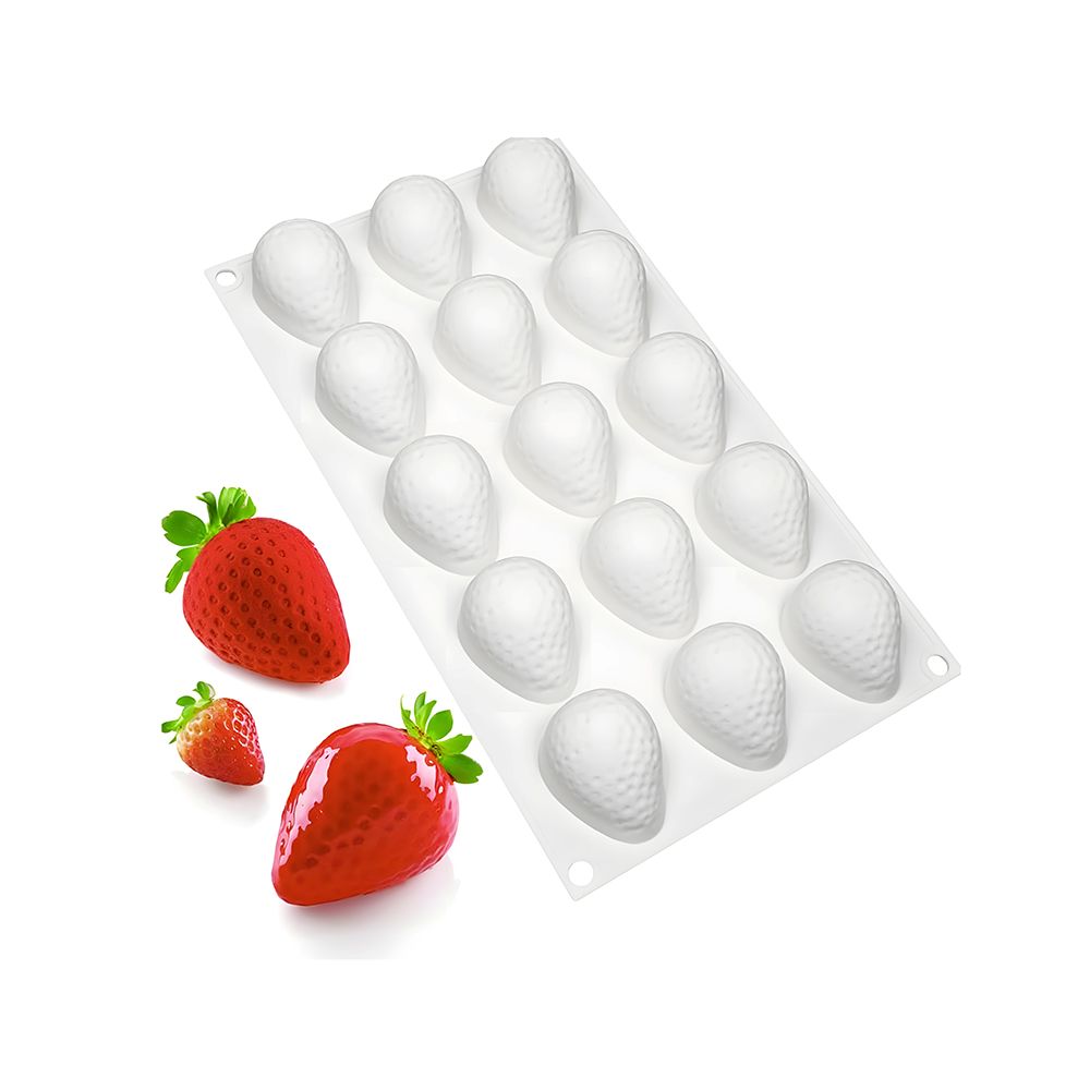 Strawberry Shaped Silicone Mould