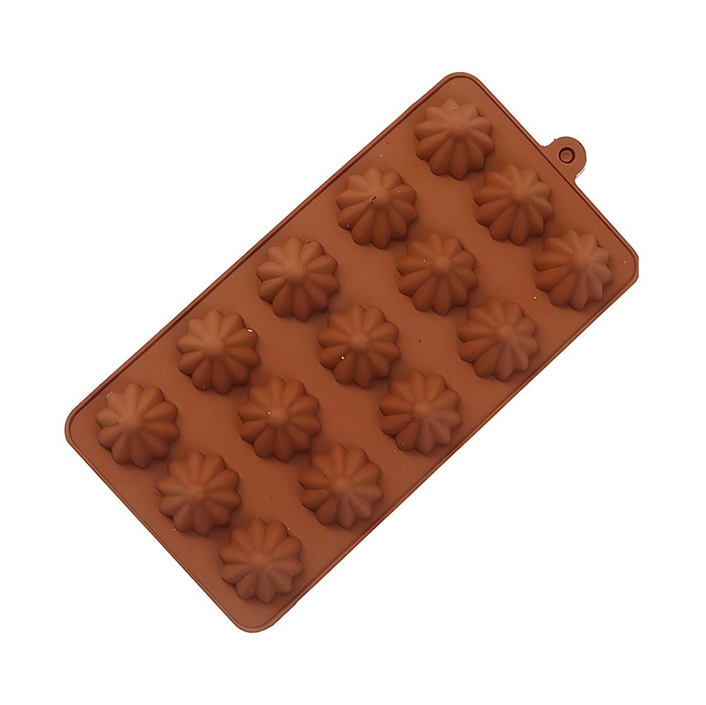 Sunflower Shaped Silicone Mould - 15 Cavity