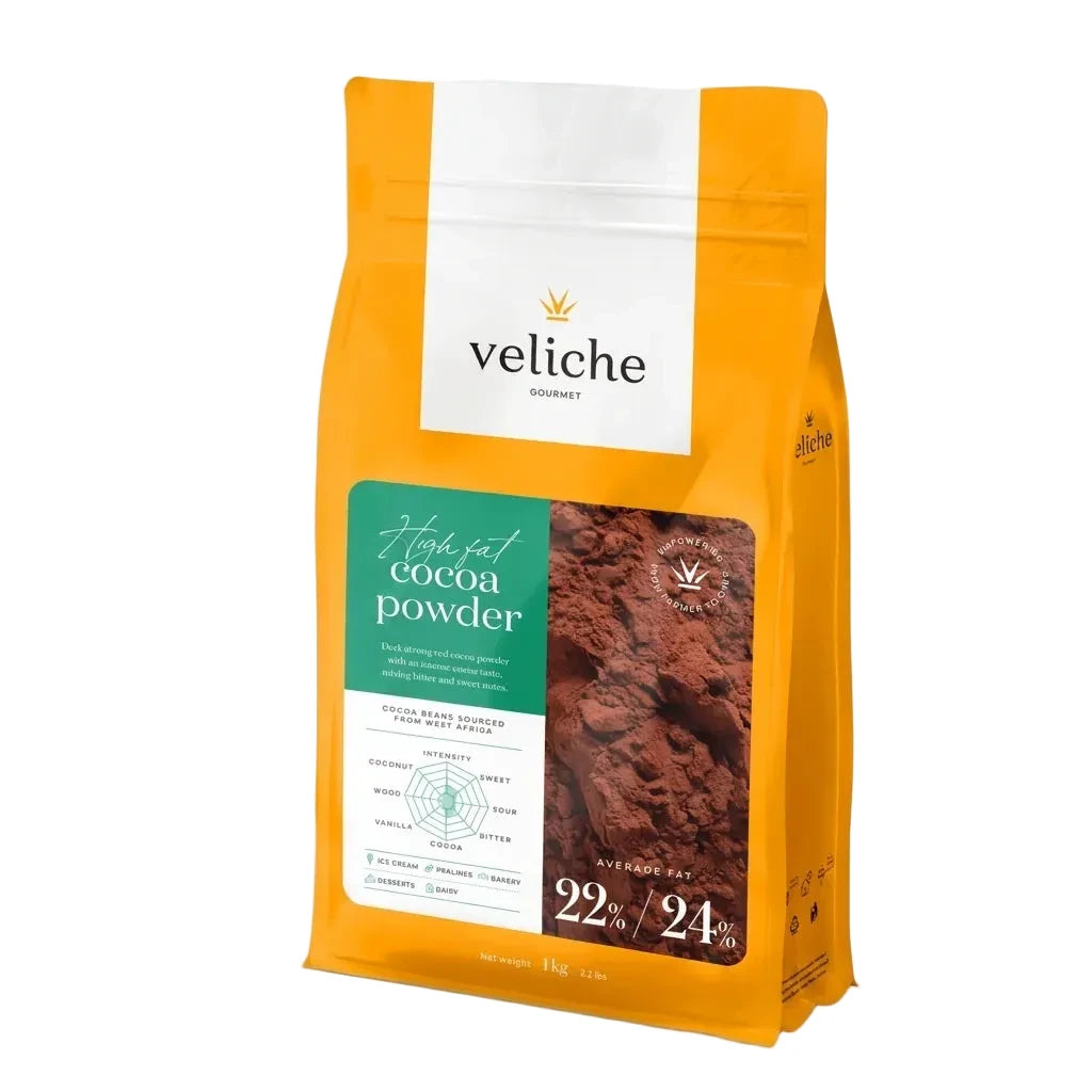 Veliche High Fat Cocoa Powder 1kg