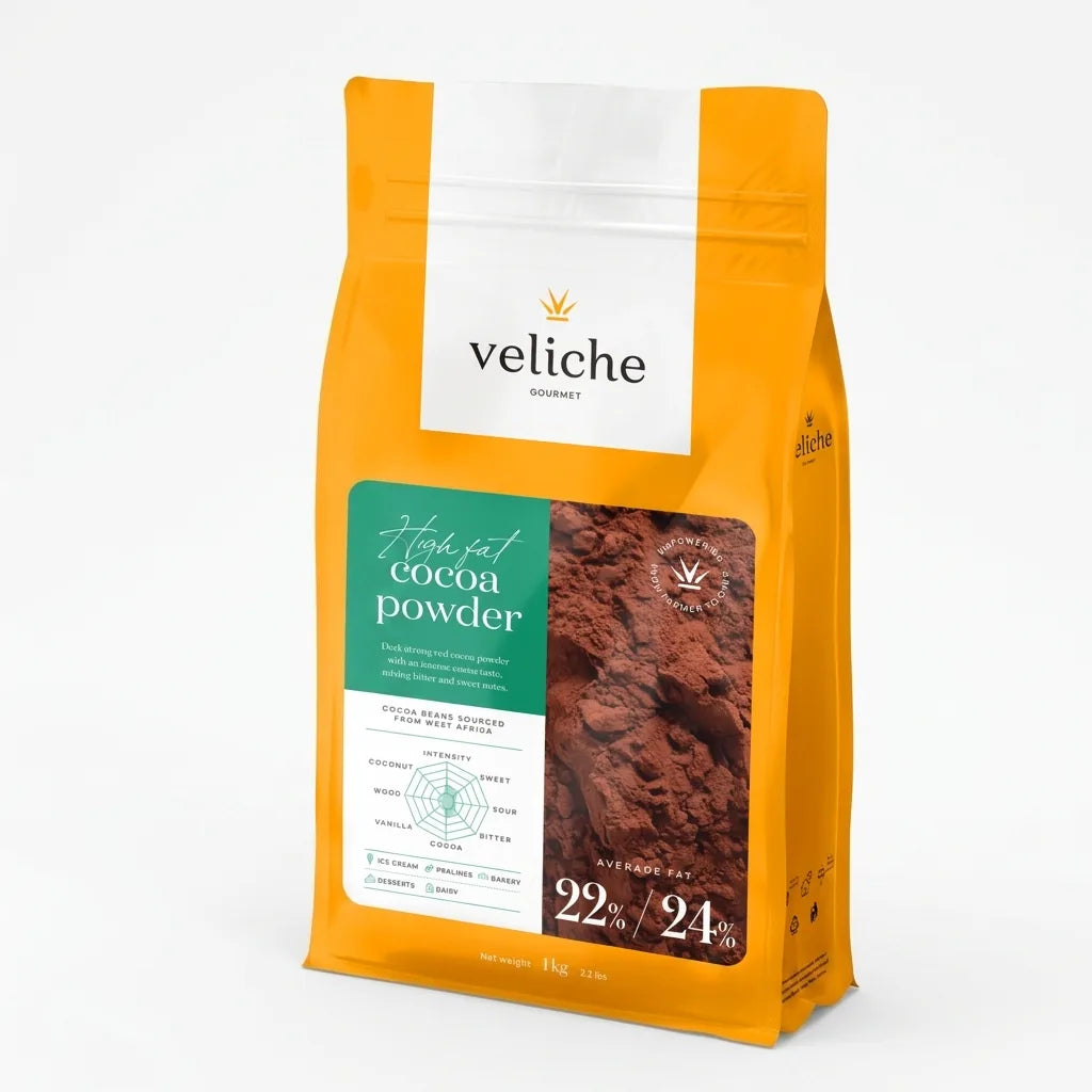 Veliche High Fat Cocoa Powder 1kg