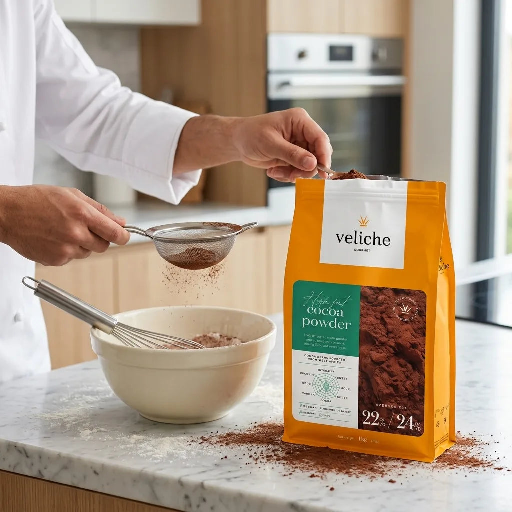 Veliche High Fat Cocoa Powder 1kg
