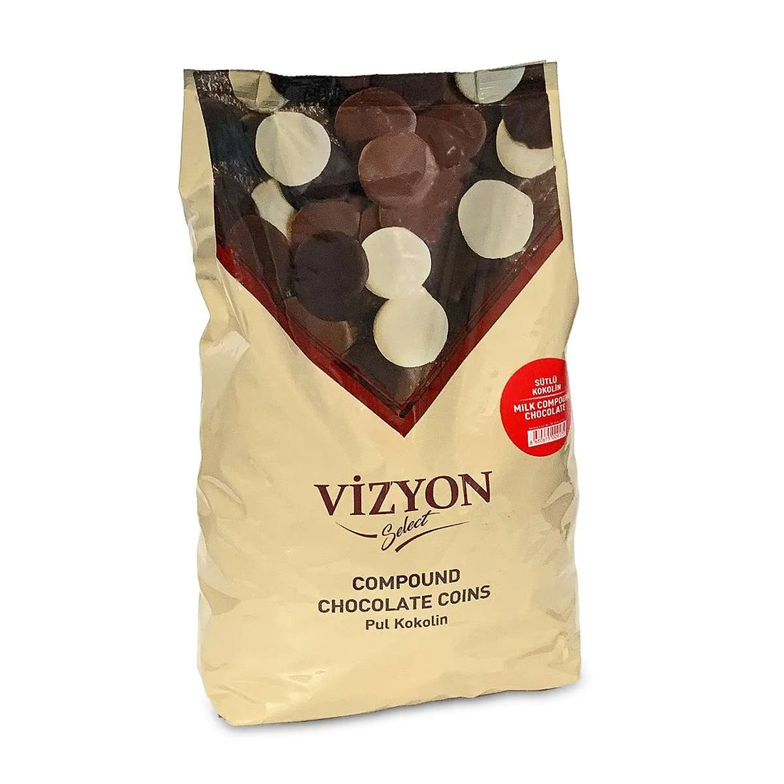 Vizyon Milk Compound Buttons 2.5kg