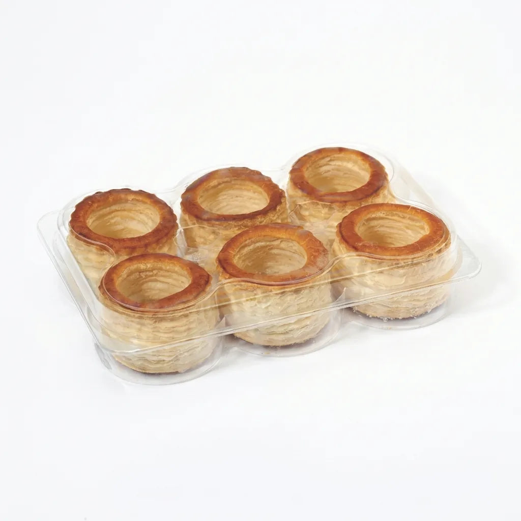 Confiletas Large Round Vol-au-Vent 75mm 6pcs