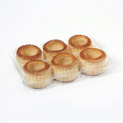 Confiletas Large Round Vol-au-Vent 75mm 6pcs