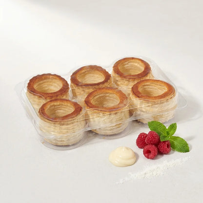 Confiletas Large Round Vol-au-Vent 75mm 6pcs