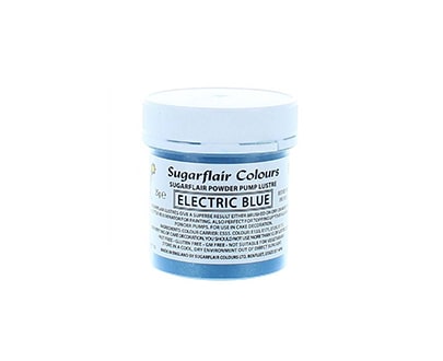 Sugarflair Edible Glitter Dust Powder 25g – Electric Blue-min