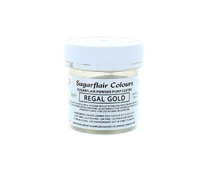 Sugarflair Edible Glitter Dust Powder 25g – Regal Gold-min