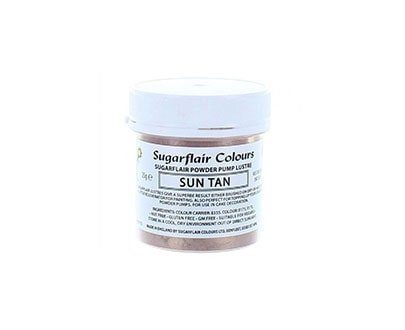 Sugarflair Edible Glitter Dust Powder 25g – Sun Tan-min