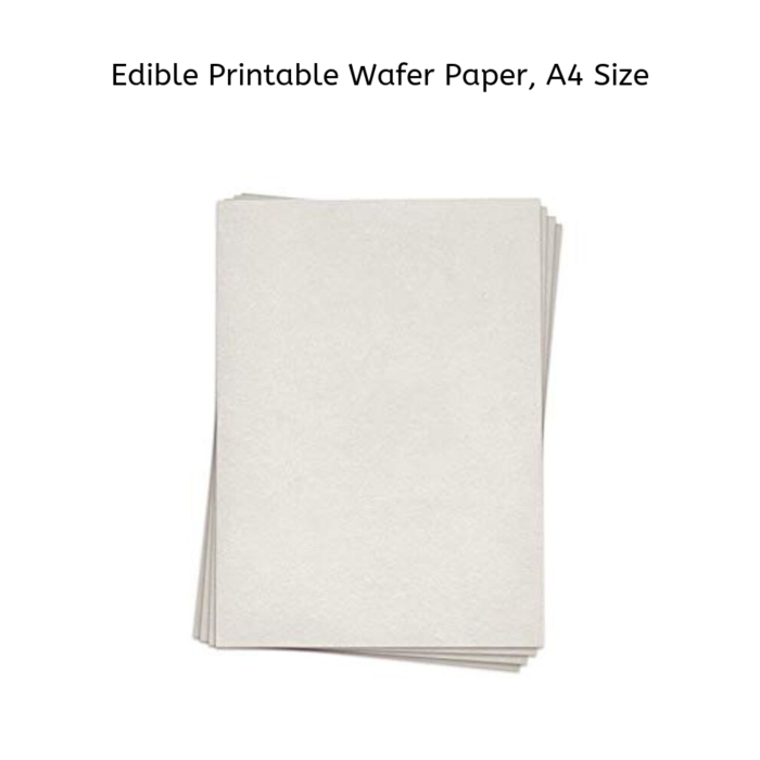 Edible Wafer paper A4 ( 10 sheets )