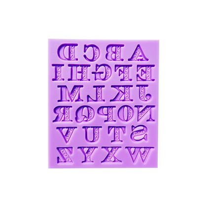 3D Alphabet Mould