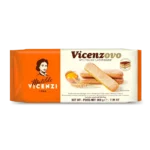 Packaging of Matilde Vicenzi Vicenzovo Ladyfingers, 200g, showing traditional Italian ladyfinger biscuits.