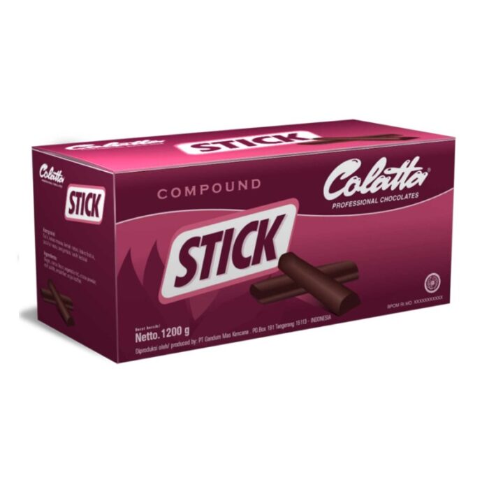 Colatta Compound Stick 1200g box of chocolate sticks for professional baking